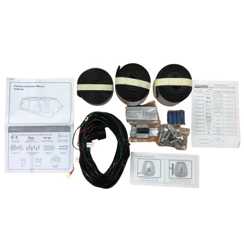 Complete Replacement Fitting Kit For Ridgeback Platinum Hardtop