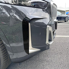 BMW X5 G05 (LCI) M Sport 2023+ Front Bumper Canards In Gloss Black