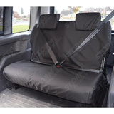3rd Row Seat Covers Black For Vw Caddy 2004-2021