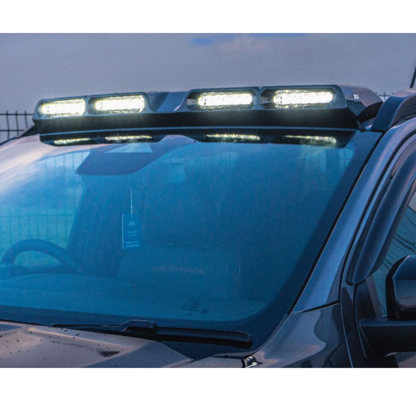 Toyota Hilux 2016 On Roof Light Pod - Gloss Black