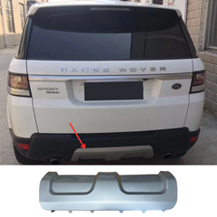 Range Rover Sport 2014 - 2017 - L494 - Rear Bumper Tow Eye Cover Board Trim - Silver