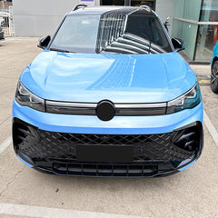 Volkswagen Tiguan MK3 2024+ R Line Front Canards In Gloss Black