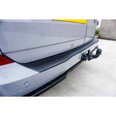 Ford Transit Custom MK2 2024+ Rear Bumper Protector Black Matte Texture Barn Door