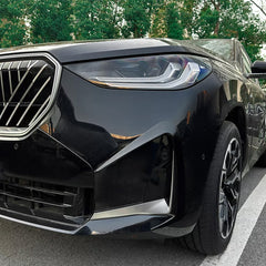 BMW X3 G45 2025+ M-Sport Front Bumper Canards In Gloss Black