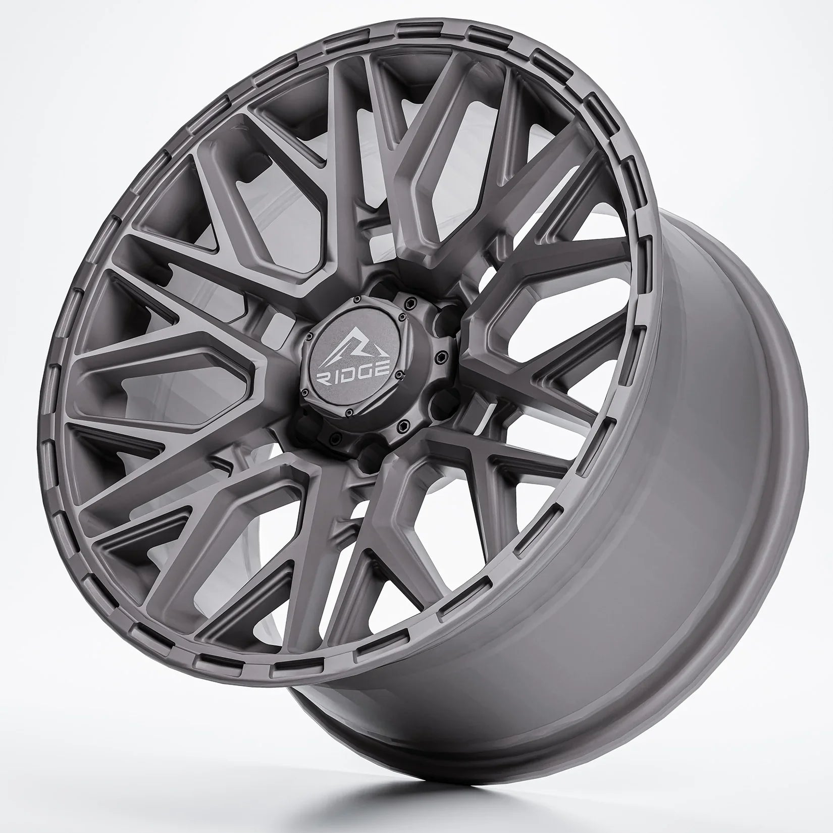 Ridge KN8 Satin Gunmetal 6X139.7 20 Inch Alloys