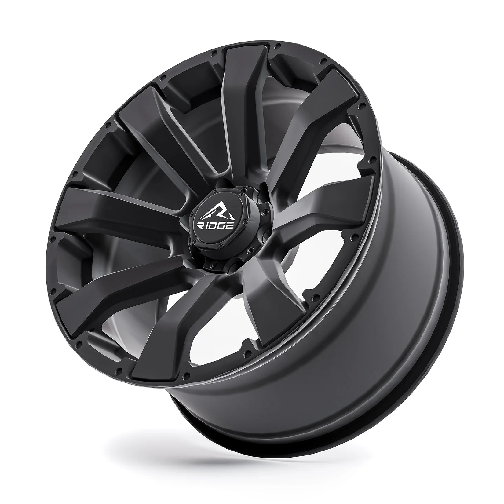 Ridge KN6 Satin Black 6X139.7 20 Inch Alloys