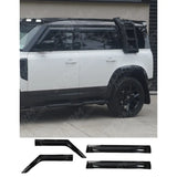 4pc STX Wind Deflectors External Fit -Clear For Land Rover Defender L663 2020+ 110