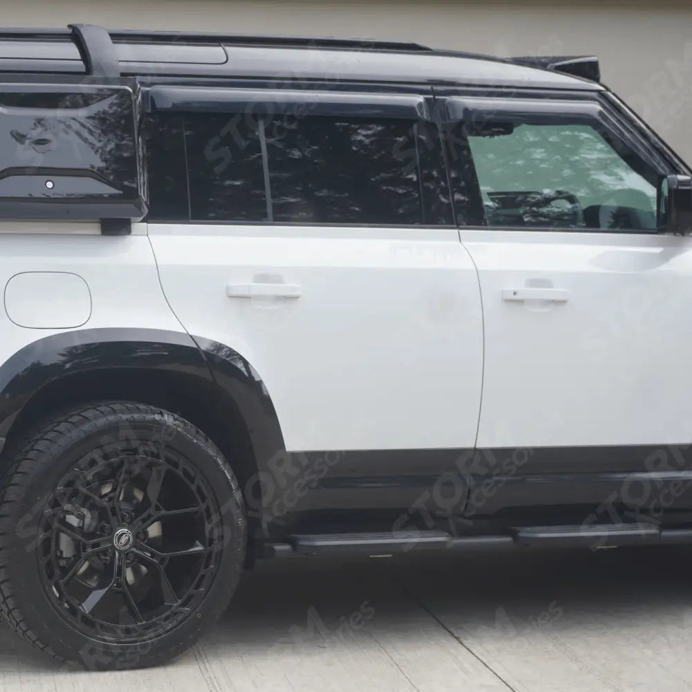 4pc STX Wind Deflectors External Fit -Clear For Land Rover Defender L663 2020+ 110