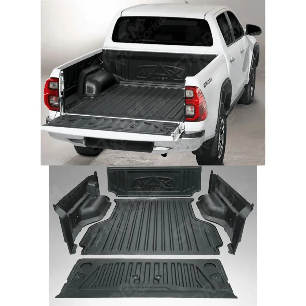 5 Pc Anti-Slip Load Liner For Toyota Hilux Double Cab 2015 On