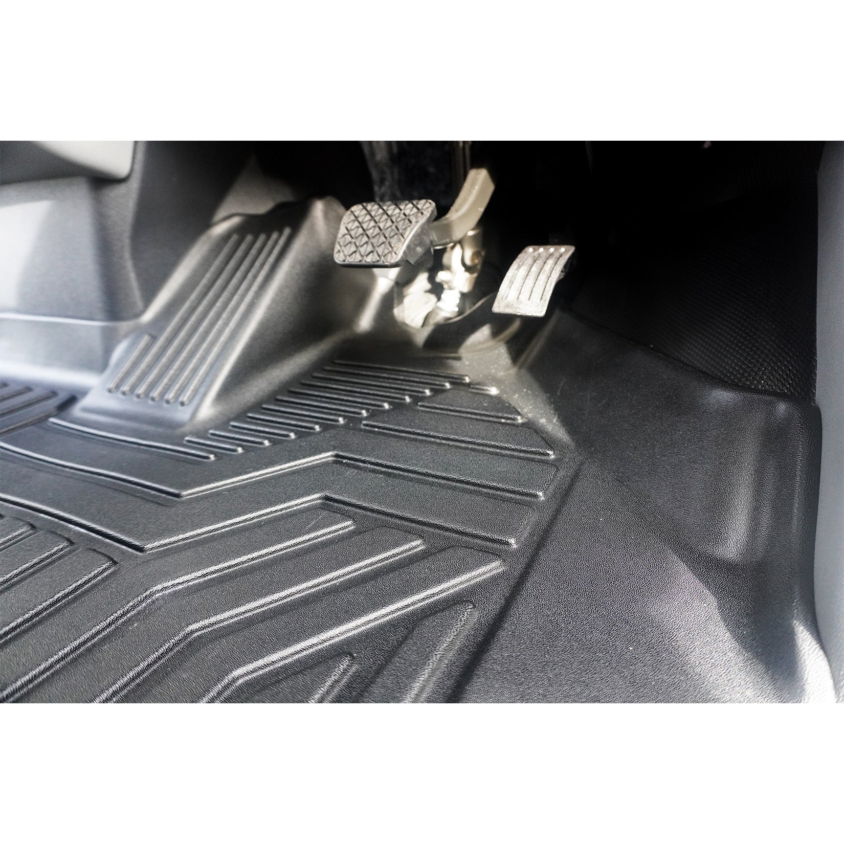 Ford Transit Custom 2024 on Automatic Mud Block Tailored Floor Mat 1 Piece