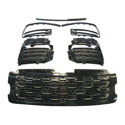 6 Piece Sva Gloss Black Grill Kit For Range Rover Vogue L405 2018+