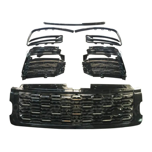 6 Piece Sva Gloss Black Grill Kit For Range Rover Vogue L405 2018+