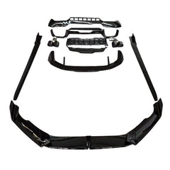 BMW X3 2021-2024 LCI Full Aero Kit With Exhaust Tips In Gloss Black