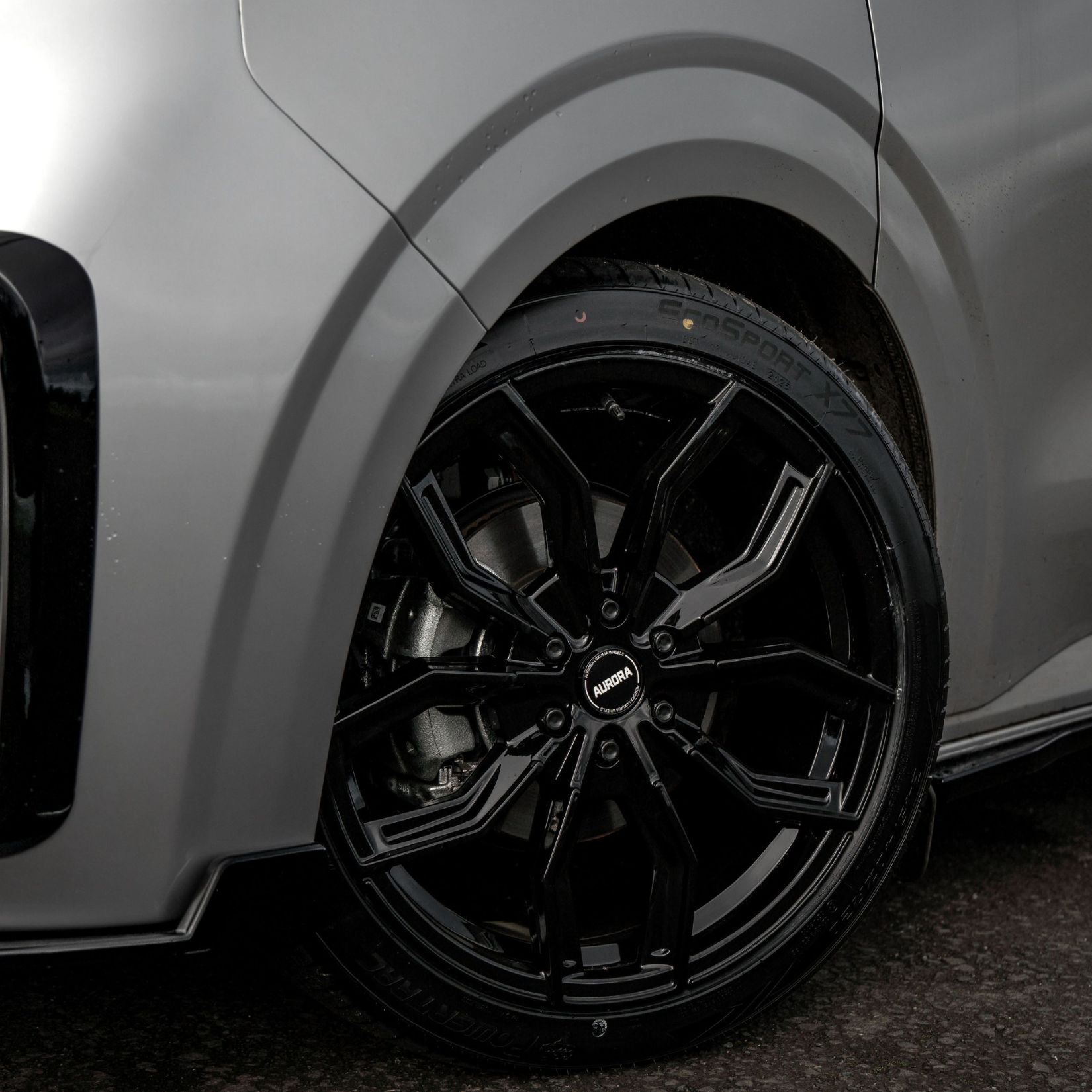 AR723/Aurora 20" 6X120 Gloss Black ET50 CB74.6