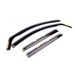 Audi Q7 2006-2015 - Stx Internal Wind Deflectors - 4-pcs - Clip In - Dark Smoke - W102