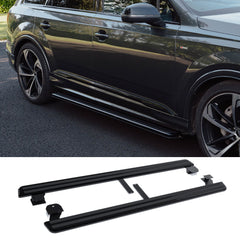 Audi Q7 2016 On Oe Style 2 Running Boards All Black- Pair