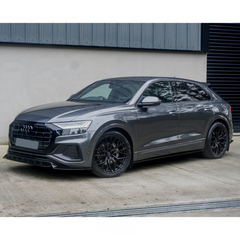 Audi Q8 S Line 2018+ Full Aero Low Line Kit In Gloss Black By Risper Styling