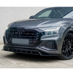 Audi Q8 S Line 2018+ Full Aero Low Line Kit In Gloss Black By Risper Styling