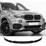 BMW X5 F15 2013-2018 Black Knight Front Splitter In Gloss Black