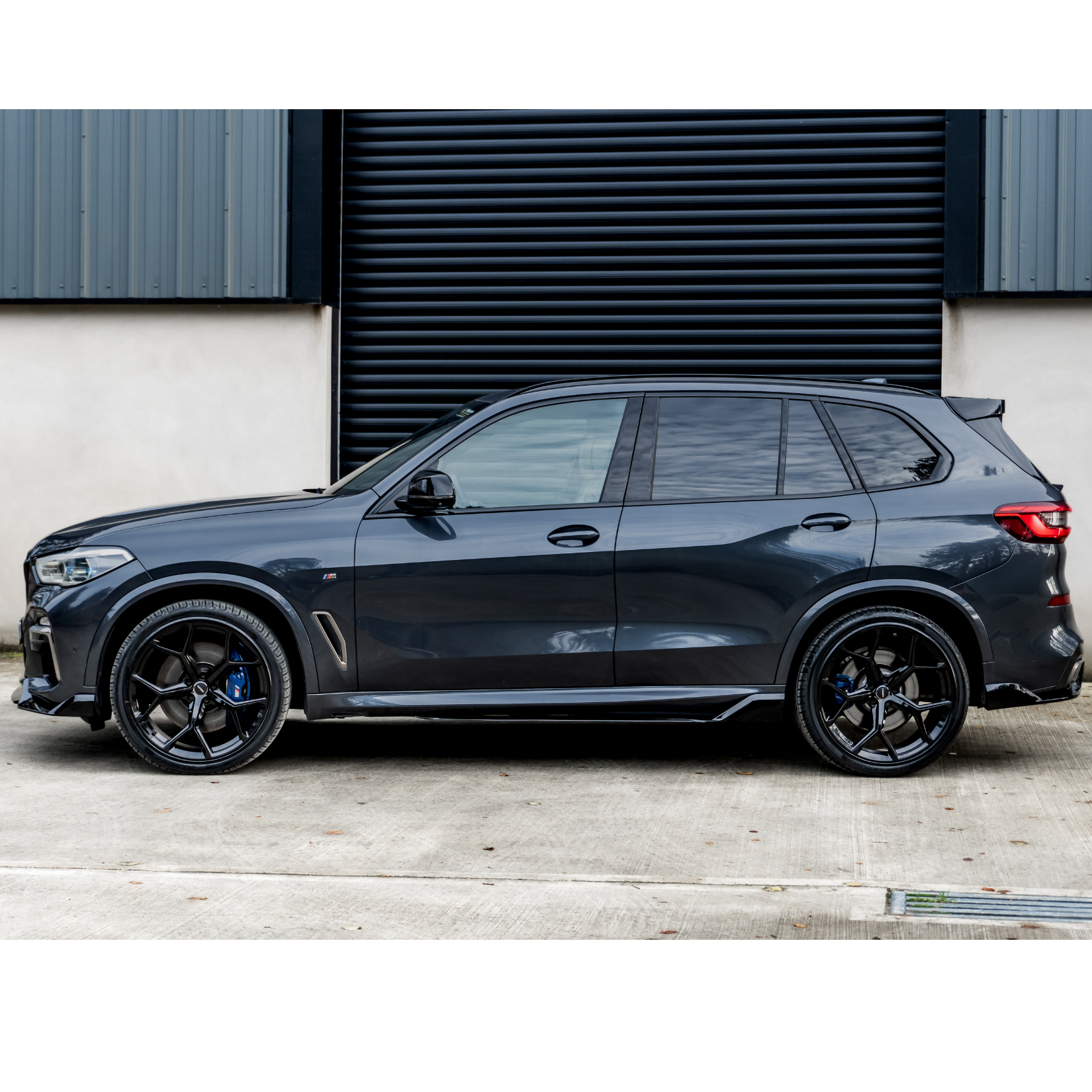 Bmw X5 G05 2018+ - Side Skirt Splitters In Gloss Black - Black Knight