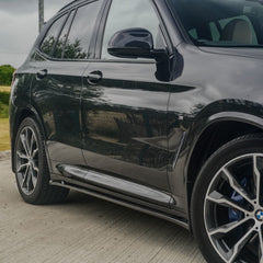 Bmw X3 G01 2018-2021 - Risper Side Skirt Splitters - Gloss Black