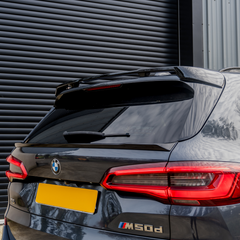 Bmw X5 G05 2018+ - Rear Spoiler - Black Knight In Gloss Black