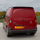 Citroen Berlingo - Peugeot Partner - 2008-2018 Black Side Bars - Angular - Short Wheel Base - 60mm