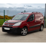 Citroen Berlingo - Peugeot Partner - 2008-2018 Black Side Bars - Angular - Short Wheel Base - 60mm