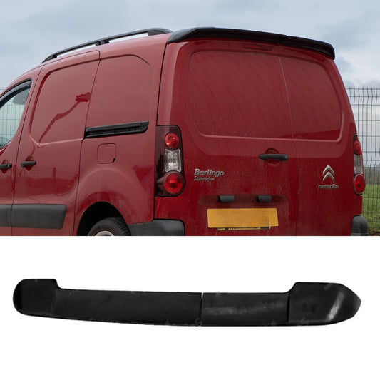 Citroen Berlingo 2008 On Rear Spoiler (Barn Doors) In Gloss Black