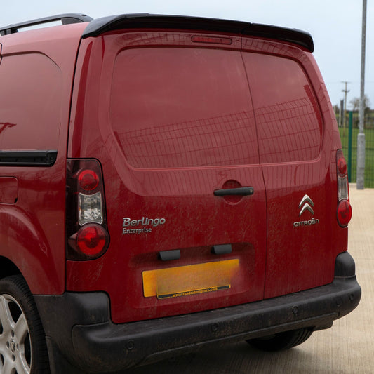 Citroen Berlingo 2008 On Rear Spoiler (Barn Doors) In Gloss Black