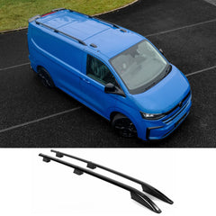 Volkswagen Transporter T7 2024+ SWB Sport Style Roof Rails In Black