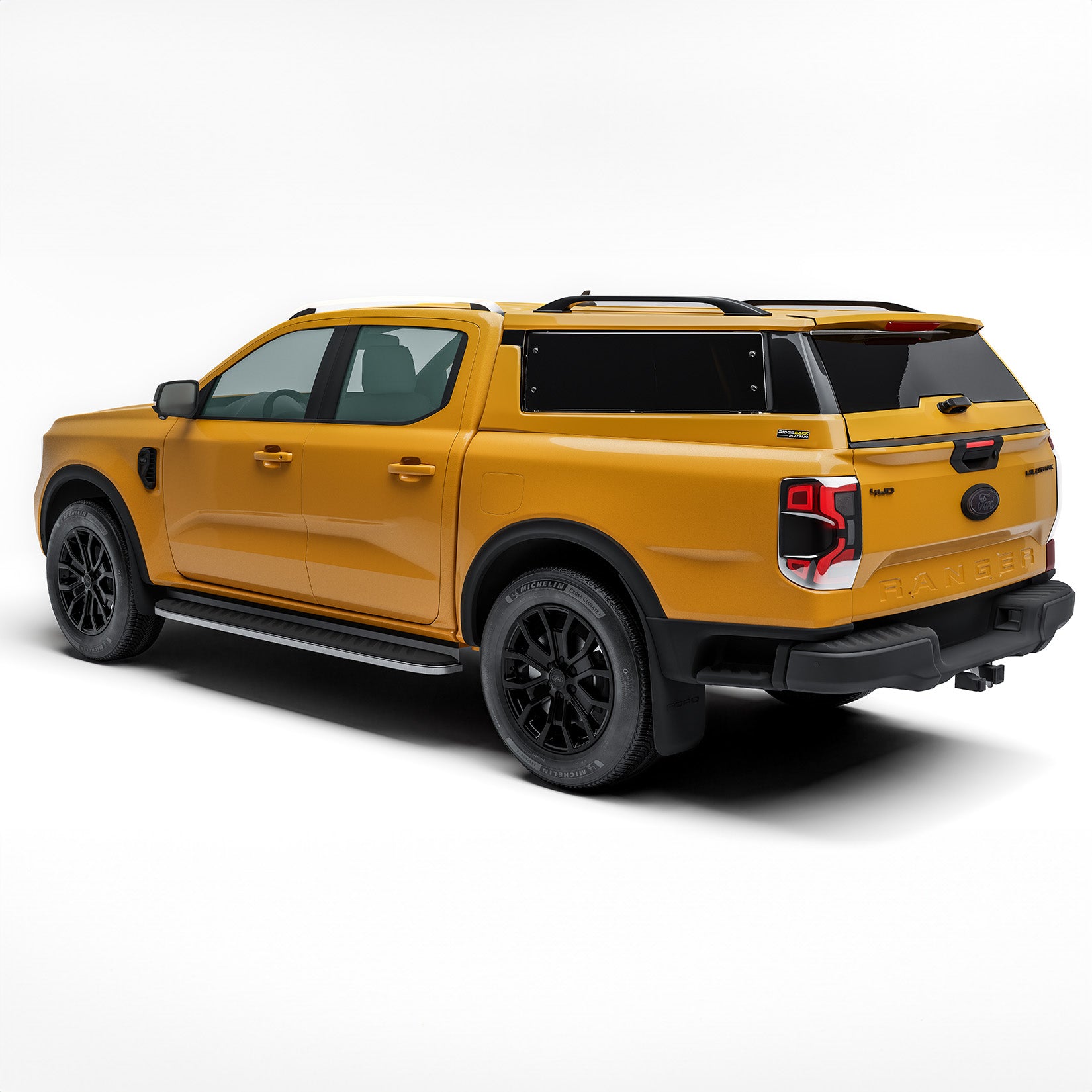 Ridgeback Platinum Hardtop for Ford Ranger T9 Double Cab 2023 Onwards Cyber Orange - PN4J