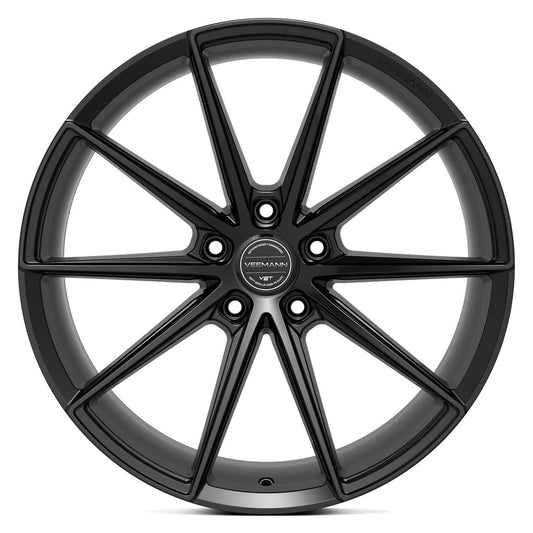 Veemann MF-Z1 19X8.5 5X112 ET42 Gloss Black Standard Concave - Qty 1