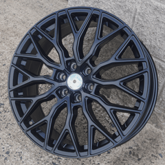 FORD TRANSIT CUSTOM 2024+ 20" 6x120 VC1 ALLOY WHEEL IN SATIN BLACK