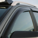 Ford Ranger Double Cab & Vw Amarok 2023 On - Egr Wind Deflectors External Fit - Dark Smoke