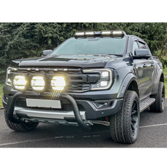 Ford Ranger Raptor 2022 On - Misutonida Ec Approved Front Bar - 76mm - Black