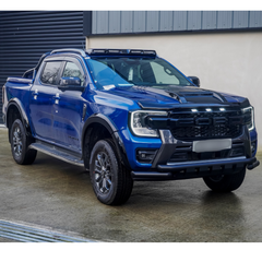 Ford Ranger T6 2023 On Stx Bonnet Scoop In Gloss Black