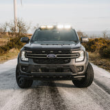 Ford Ranger T9 2023 On Double Deck V2 Black Powder Coat Front Spoiler Bar