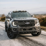 Ford Ranger T9 2023 On Double Deck V2 Black Powder Coat Front Spoiler Bar