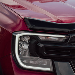 Ford Ranger T9 2023 On Stx Bonnet Guard Protector In Black