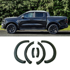 Ford Ranger Wildtrak 2023 On Double Cab STX V2 Wheel Arch Kit - 6 PCS - Painted
