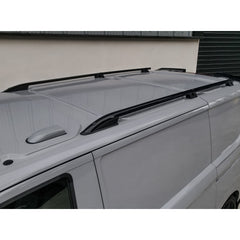 Ford Transit Custom 2024+ SWB Sport Style Roof Rails In Black