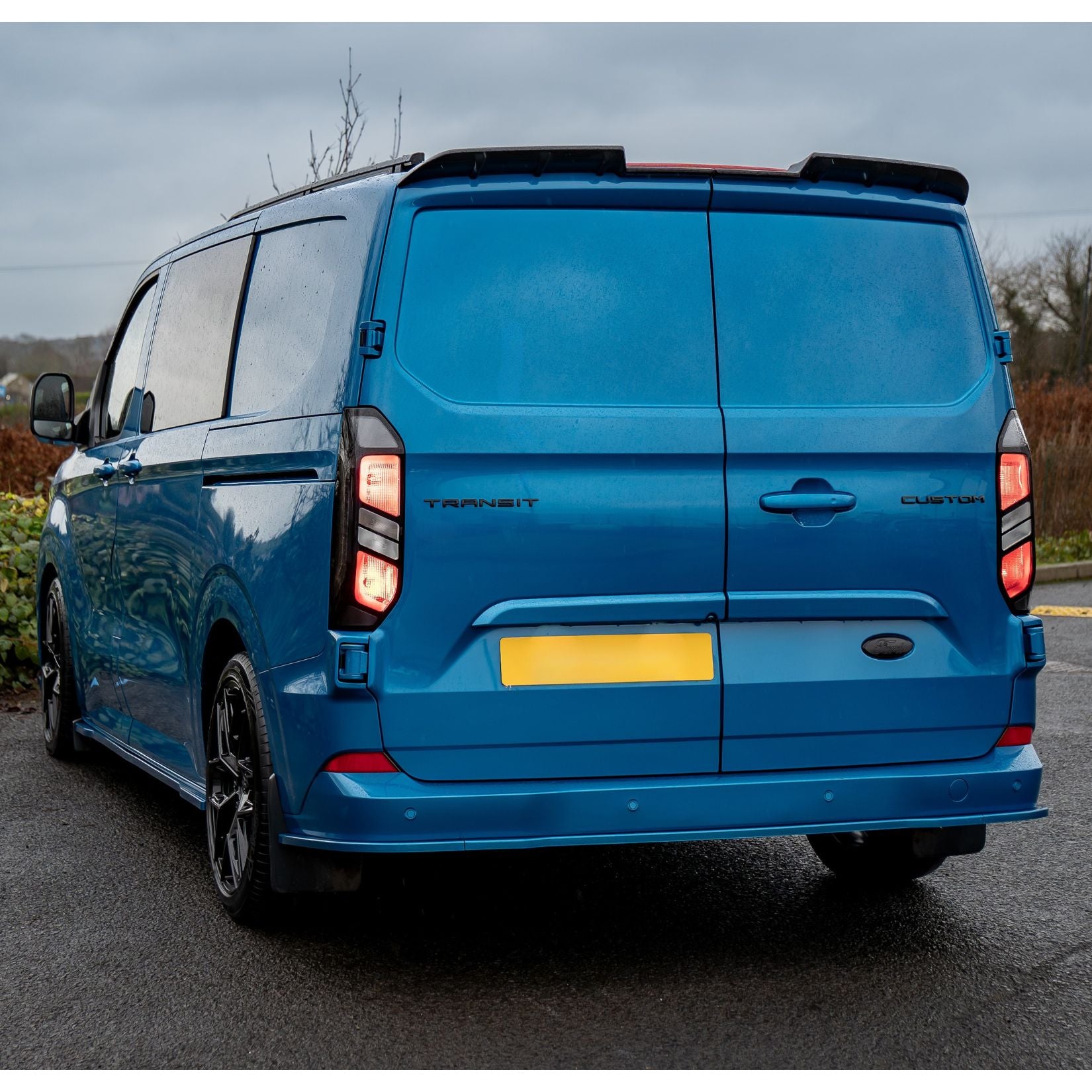 Ford Transit Custom MK2 2024+ Rear Threshold Camera Cover Colour Coded
