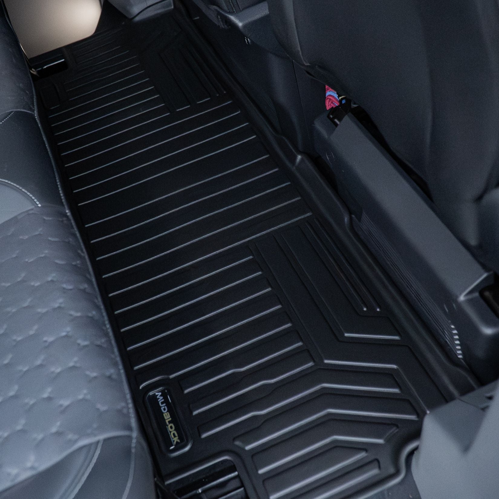 Ford Transit Custom Double Cab 2023 On Tailored Mudblock Rear Mat (Middle)