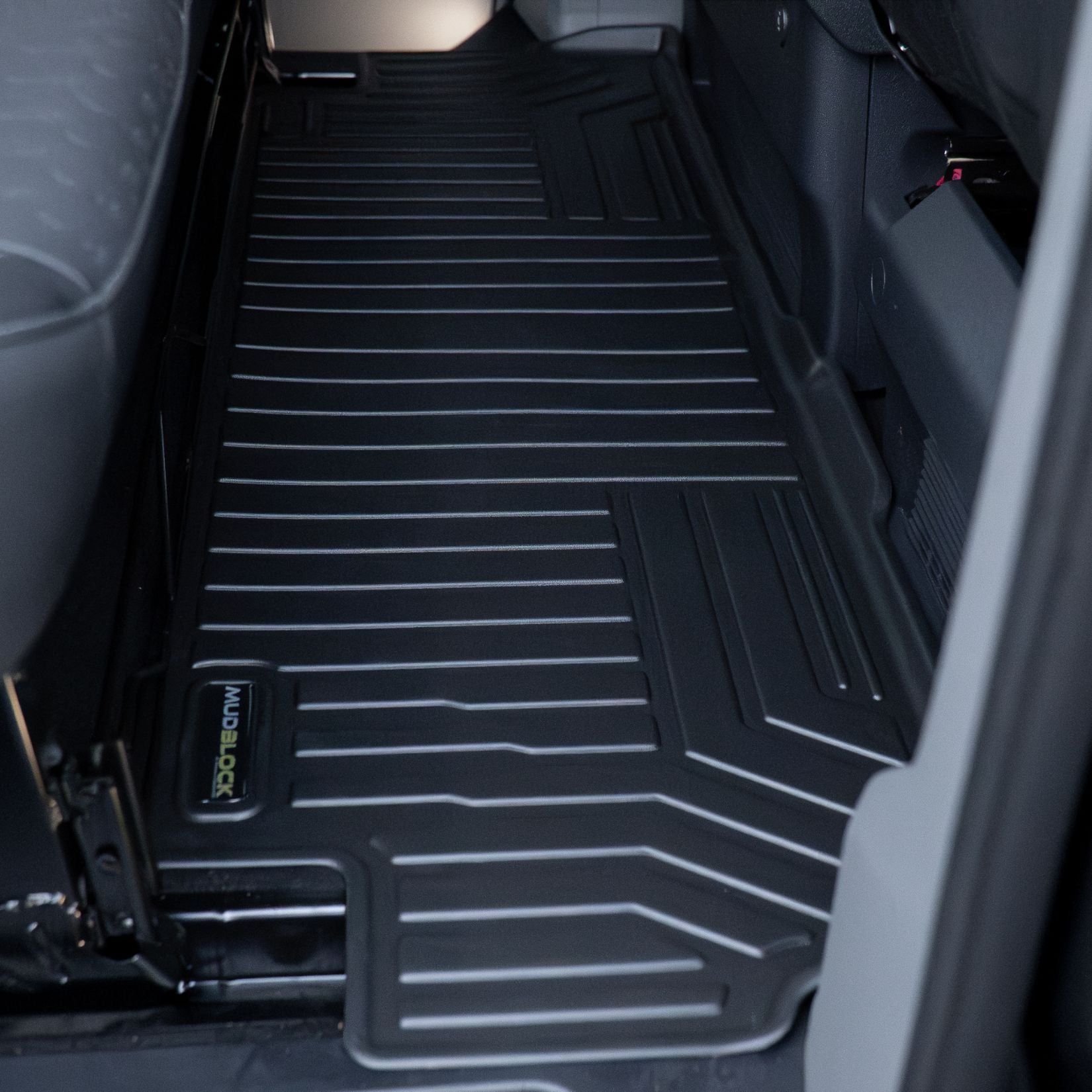 Ford Transit Custom Double Cab 2023 On Tailored Mudblock Rear Mat (Middle)