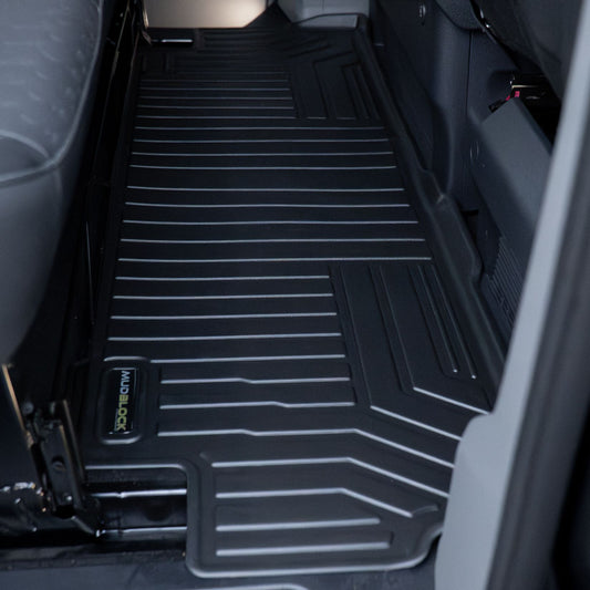 Ford Transit Custom Double Cab 2023 On Tailored Mudblock Rear Mat (Middle)