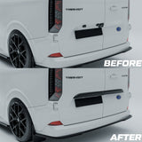 Ford Transit Custom MK2 2024+ Rear Threshold Camera Cover In Gloss Black