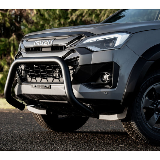 Isuzu D-Max 2024 On Misutonida EU Approved Front Bar In Black - 76MM