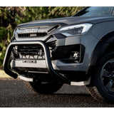 Isuzu D-Max 2024 On Misutonida EU Approved Front Bar In Black - 76MM