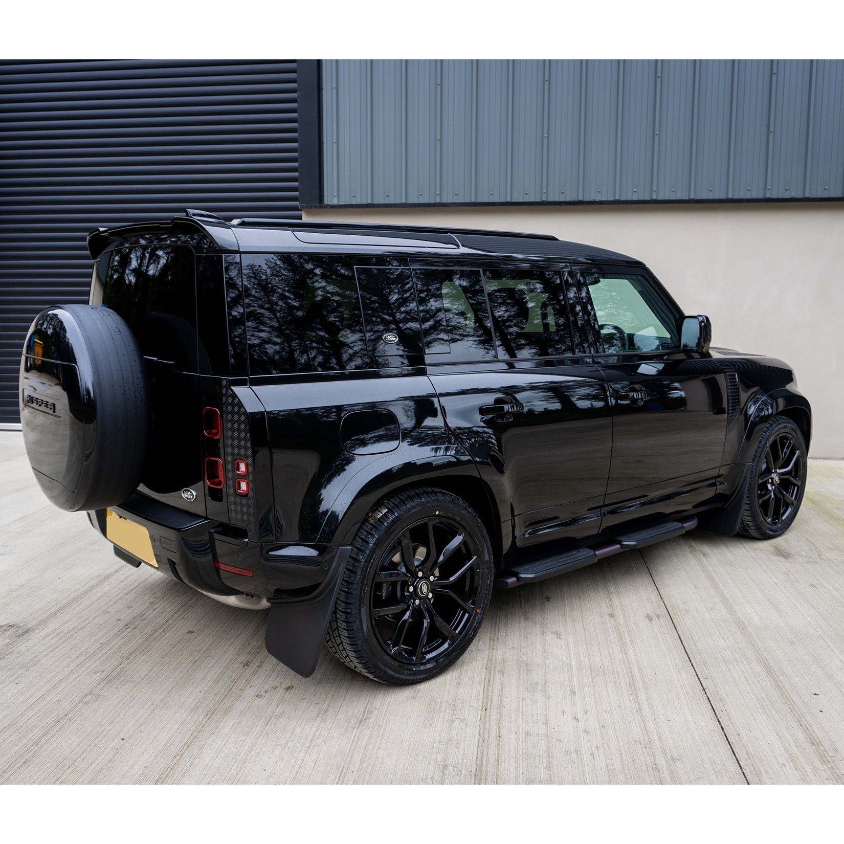 Land Rover Defender L663 110 Gloss Black Full Kit Upgrade